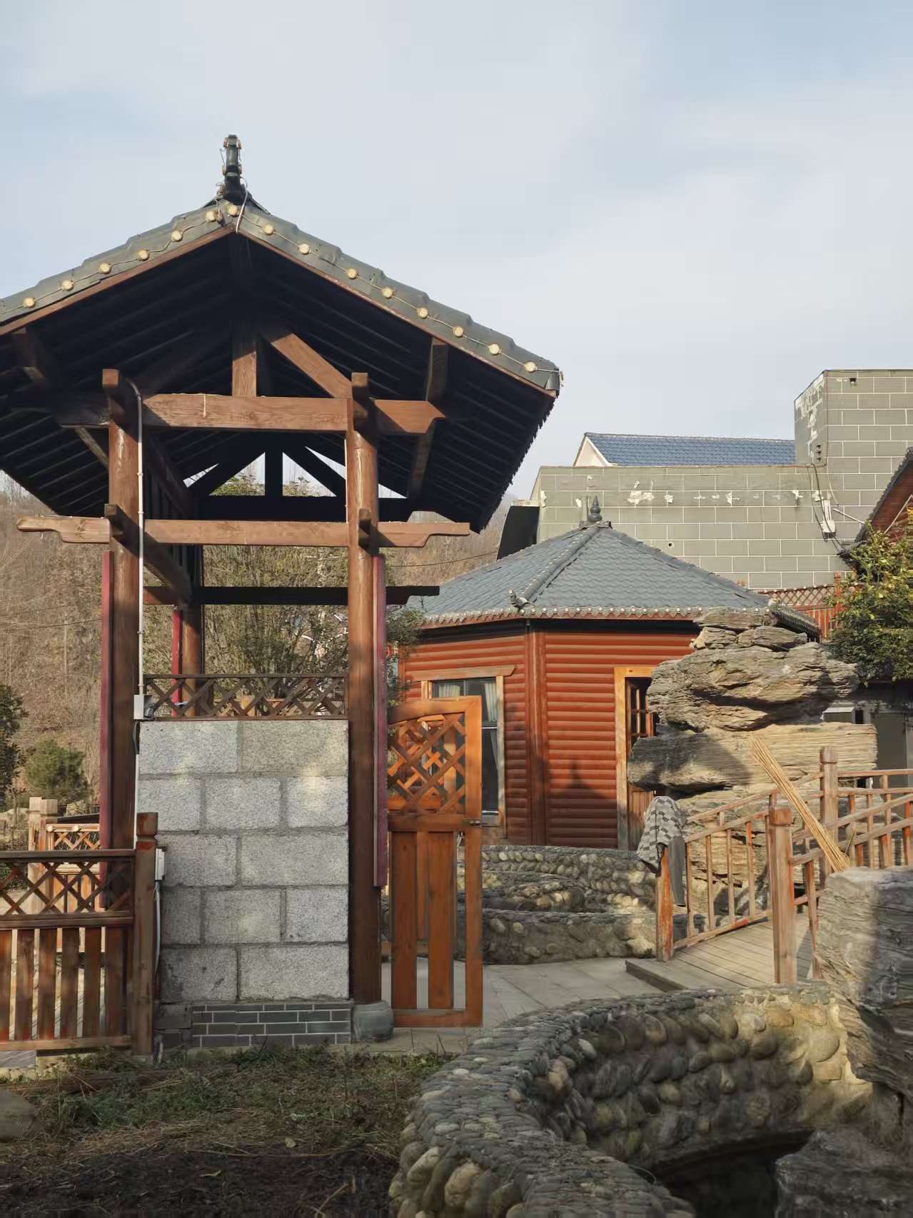 园区步道与连廊